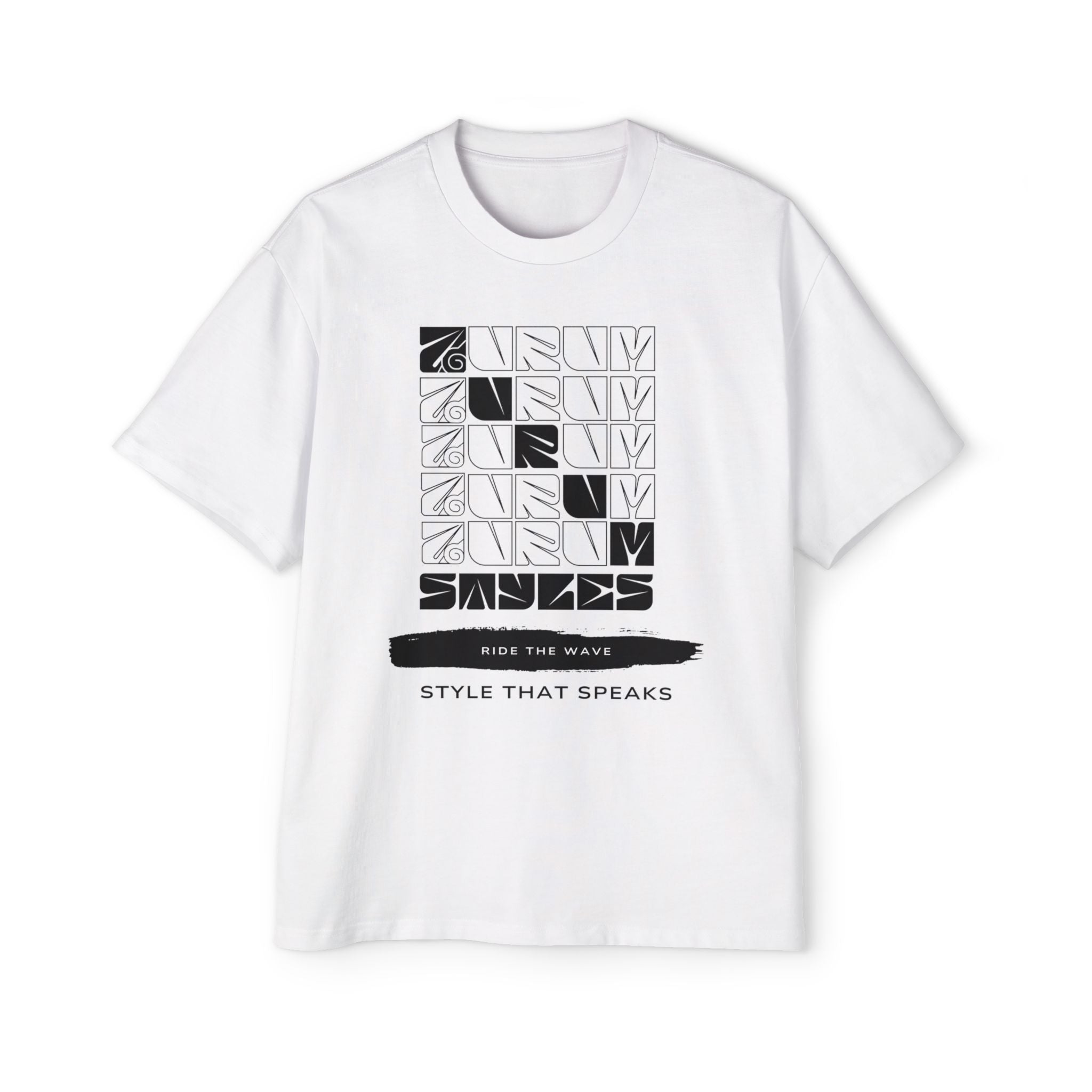 Ride the Wave Oversized Tee (Men) - AURUM STYLES™