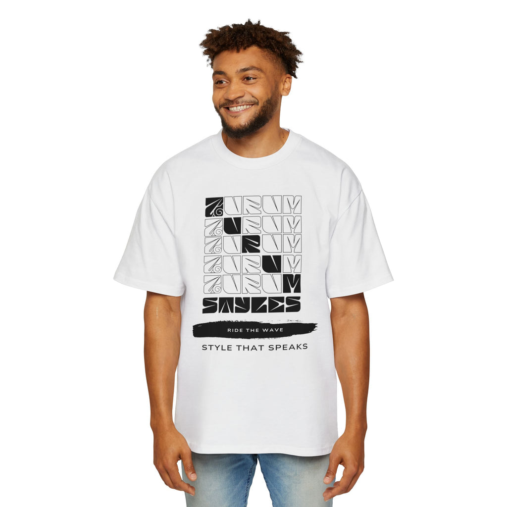 Ride the Wave Oversized Tee (Men) - AURUM STYLES™