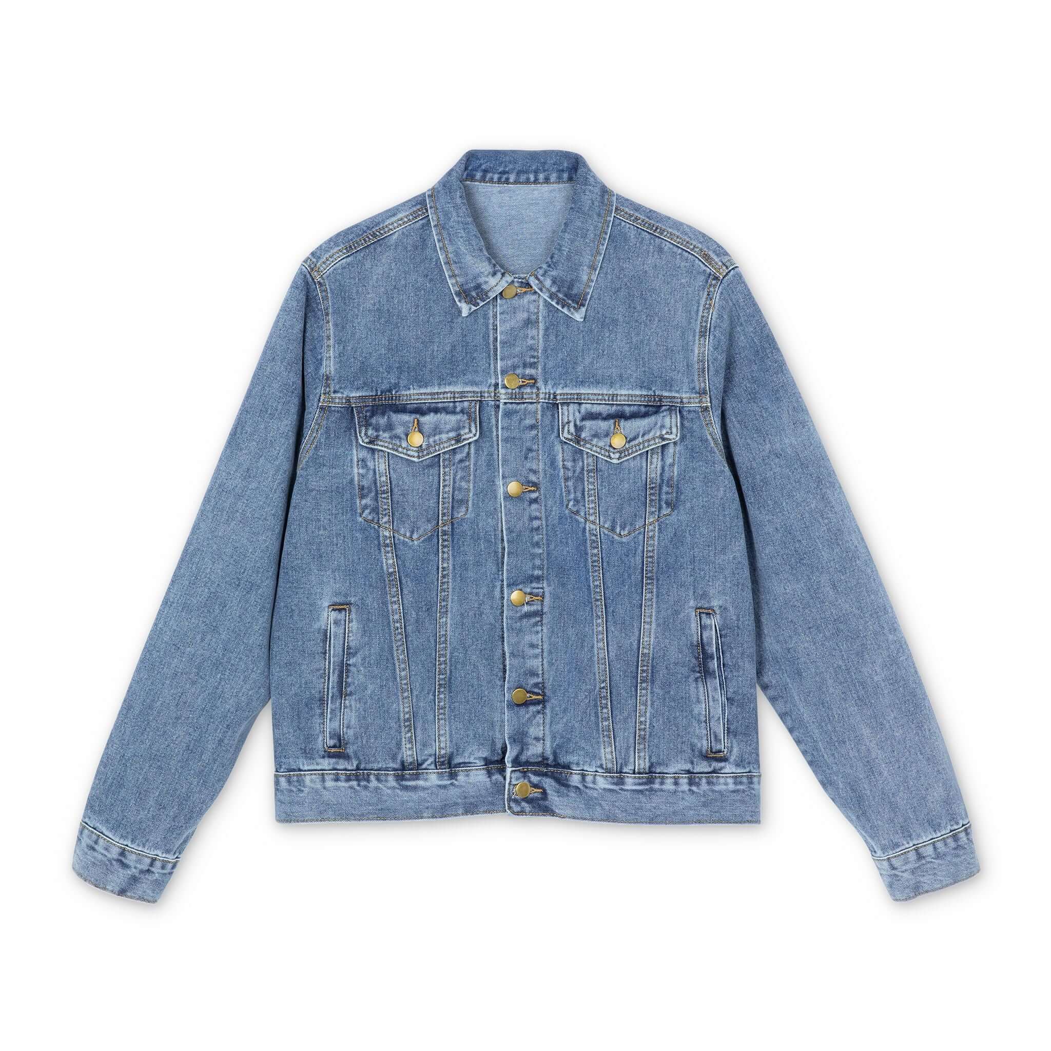 The Golden Angel Denim Jacket - AURUM STYLES™