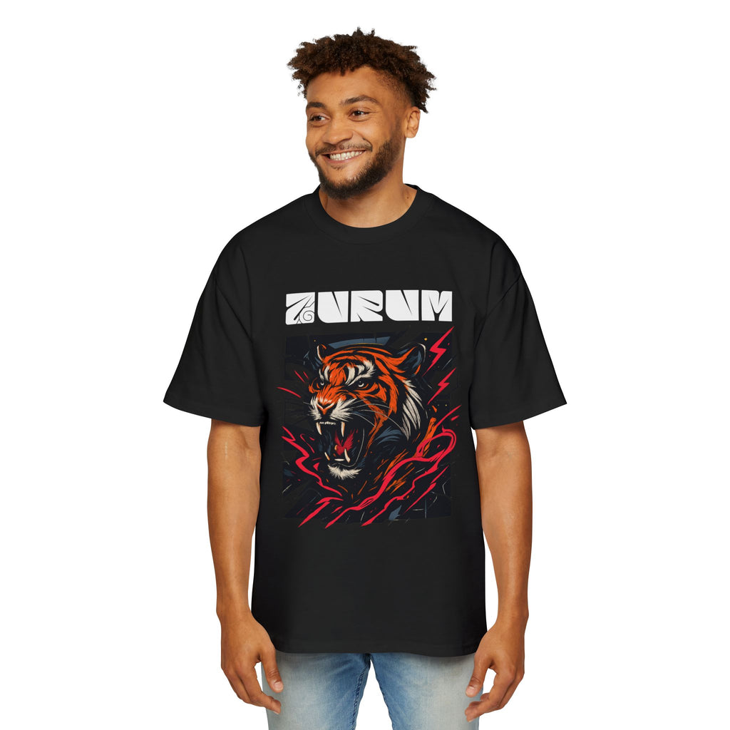 Tiger Graphic Oversized Tee - AURUM STYLES™