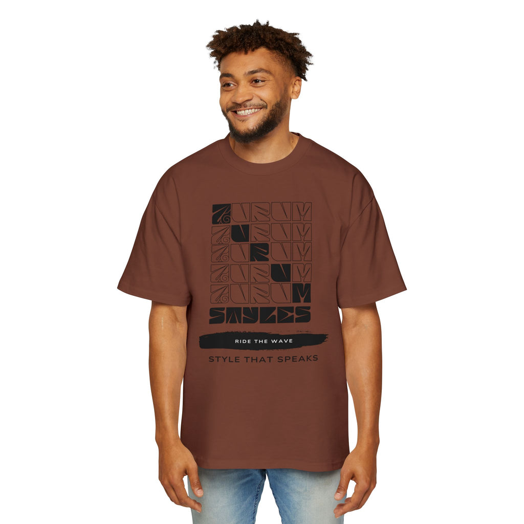 Ride the Wave Oversized Tee (Men) - AURUM STYLES™