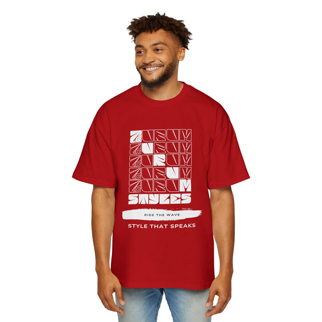 Ride the Wave Oversized Tee (Men) - AURUM STYLES™