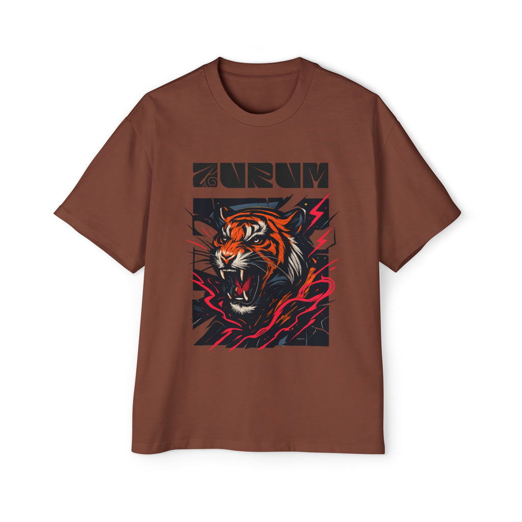 Tiger Graphic Oversized Tee - AURUM STYLES™