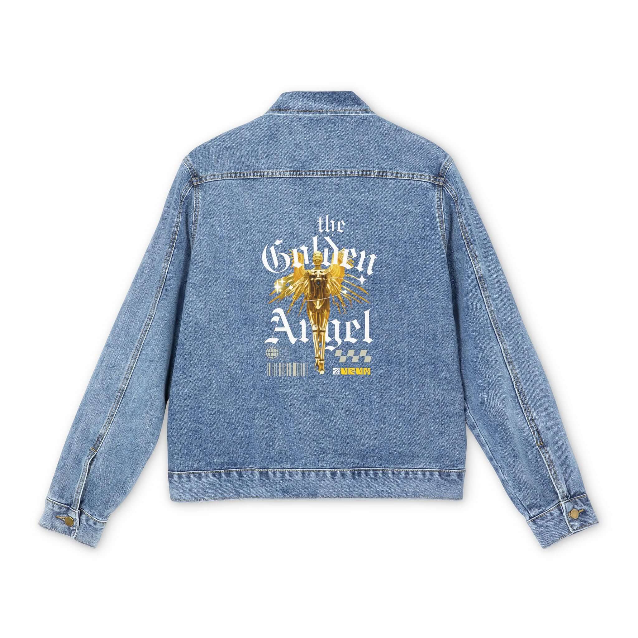The Golden Angel Denim Jacket - AURUM STYLES™