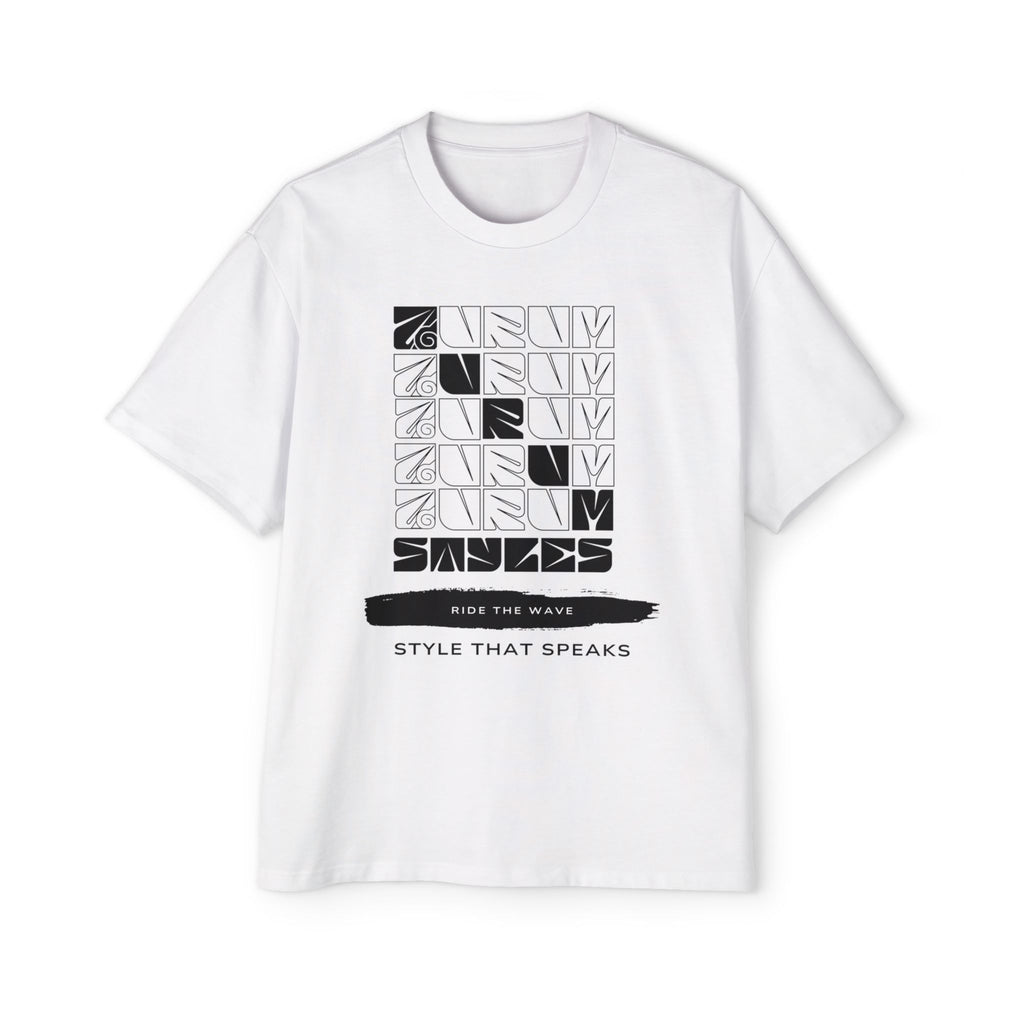 Ride the Wave Oversized Tee (Men) - AURUM STYLES™
