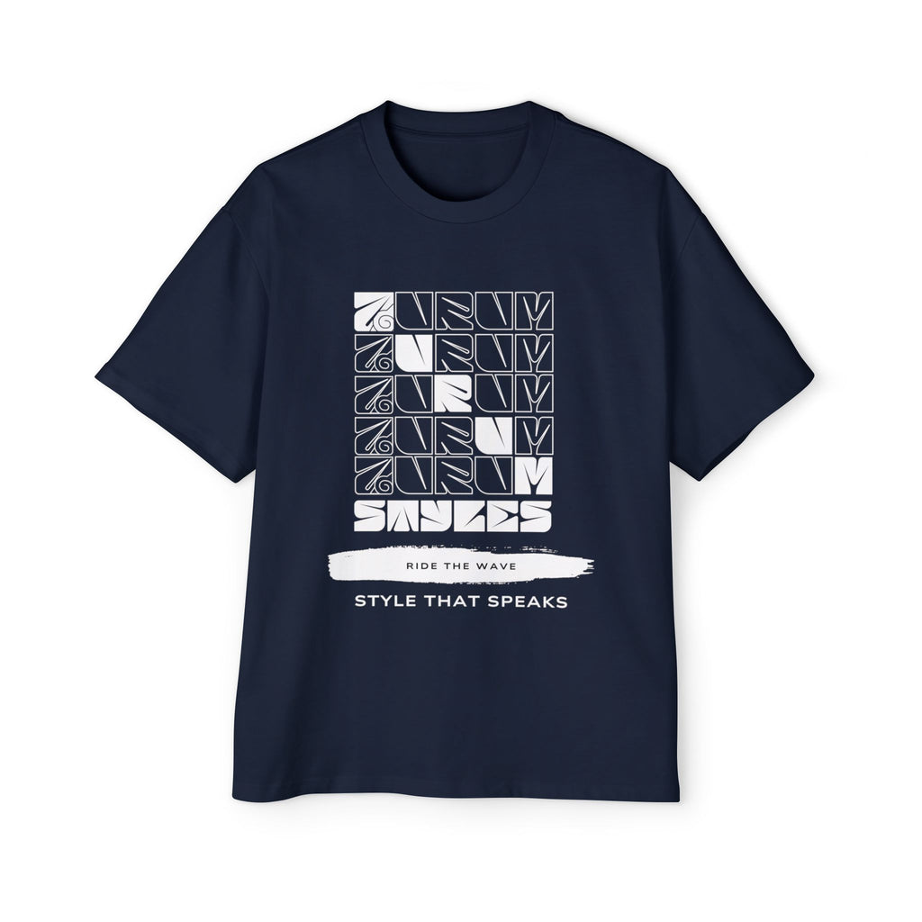Ride the Wave Oversized Tee (Men) - AURUM STYLES™