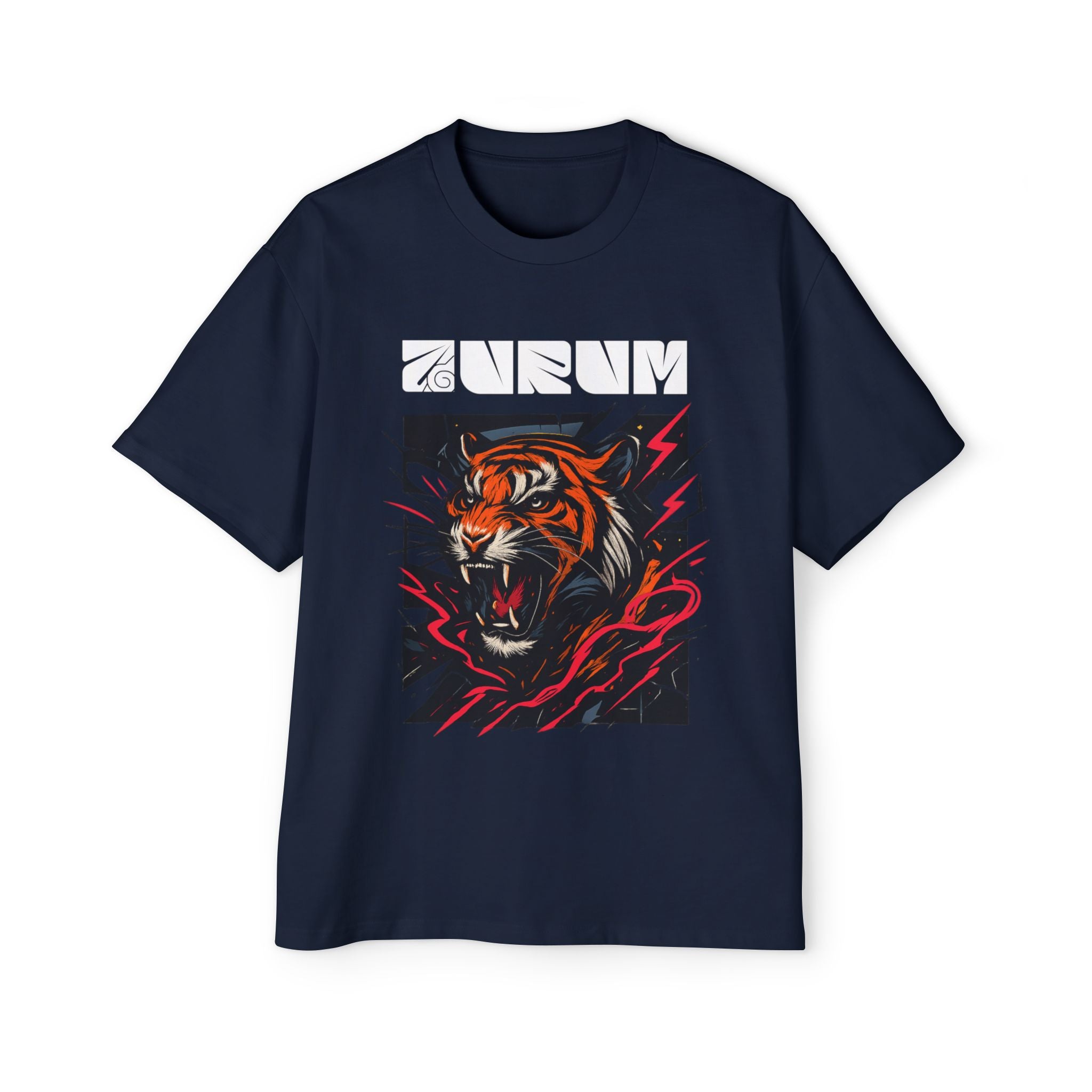 Tiger Graphic Oversized Tee - AURUM STYLES™