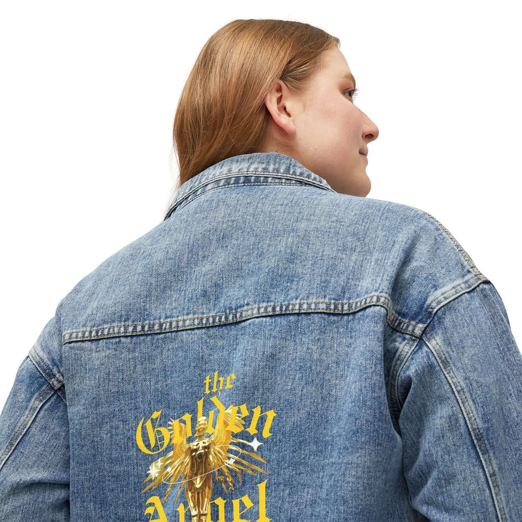 Women Denim Jacket Auric Angel | Aurum Styles™ 1981 Drop
