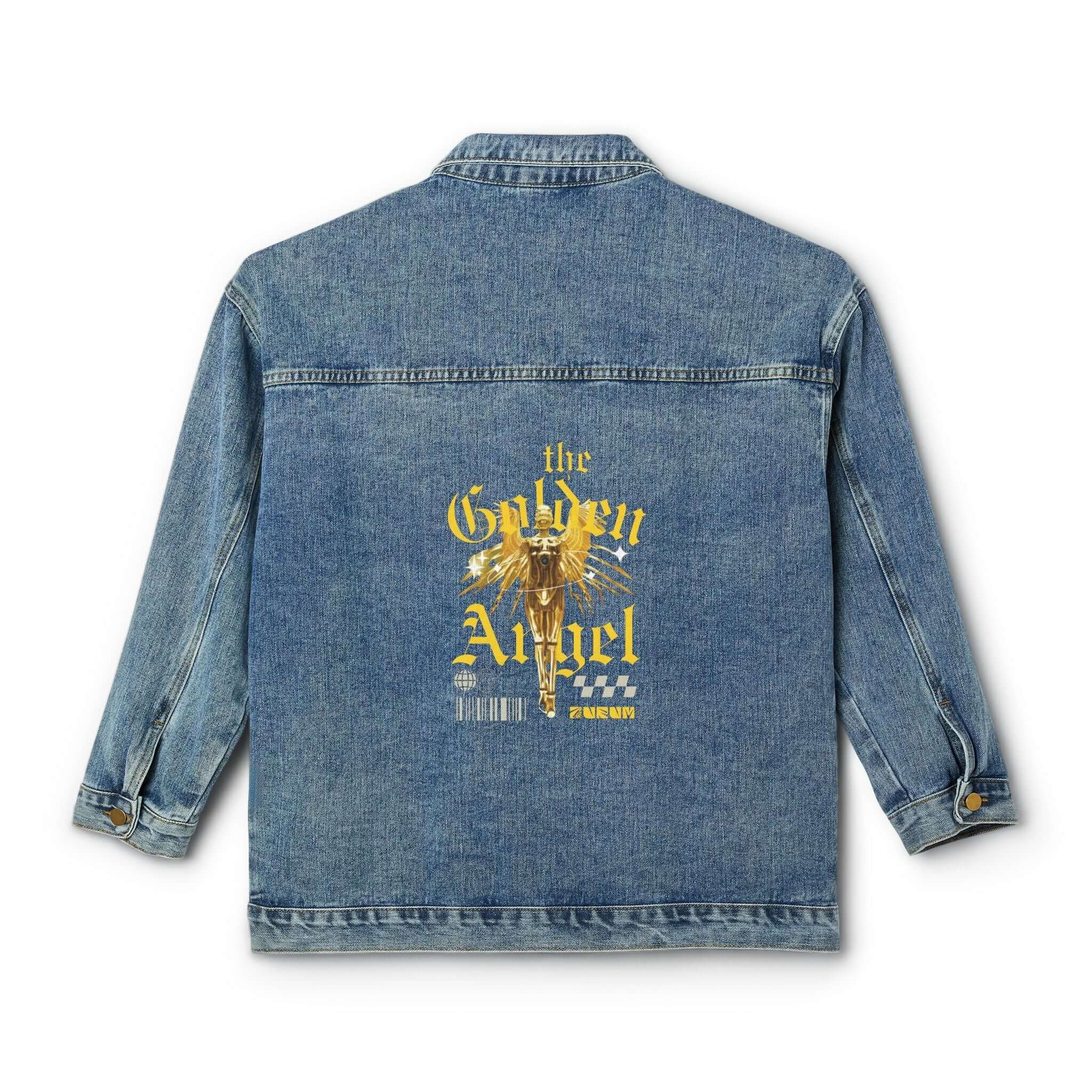 Women Denim Jacket Auric Angel | Aurum Styles™ 1981 Drop