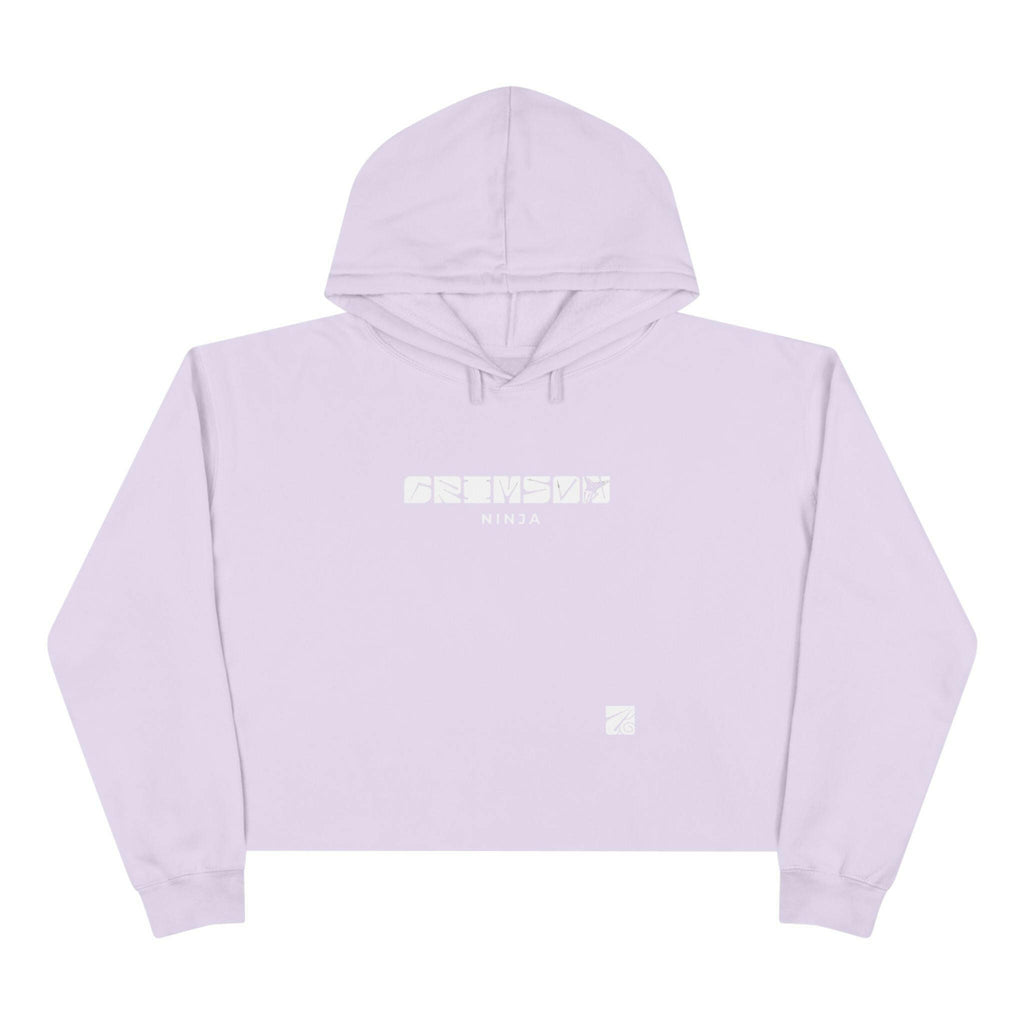 Crimson Ninja Crop Hoodie (Female) - AURUM STYLES™