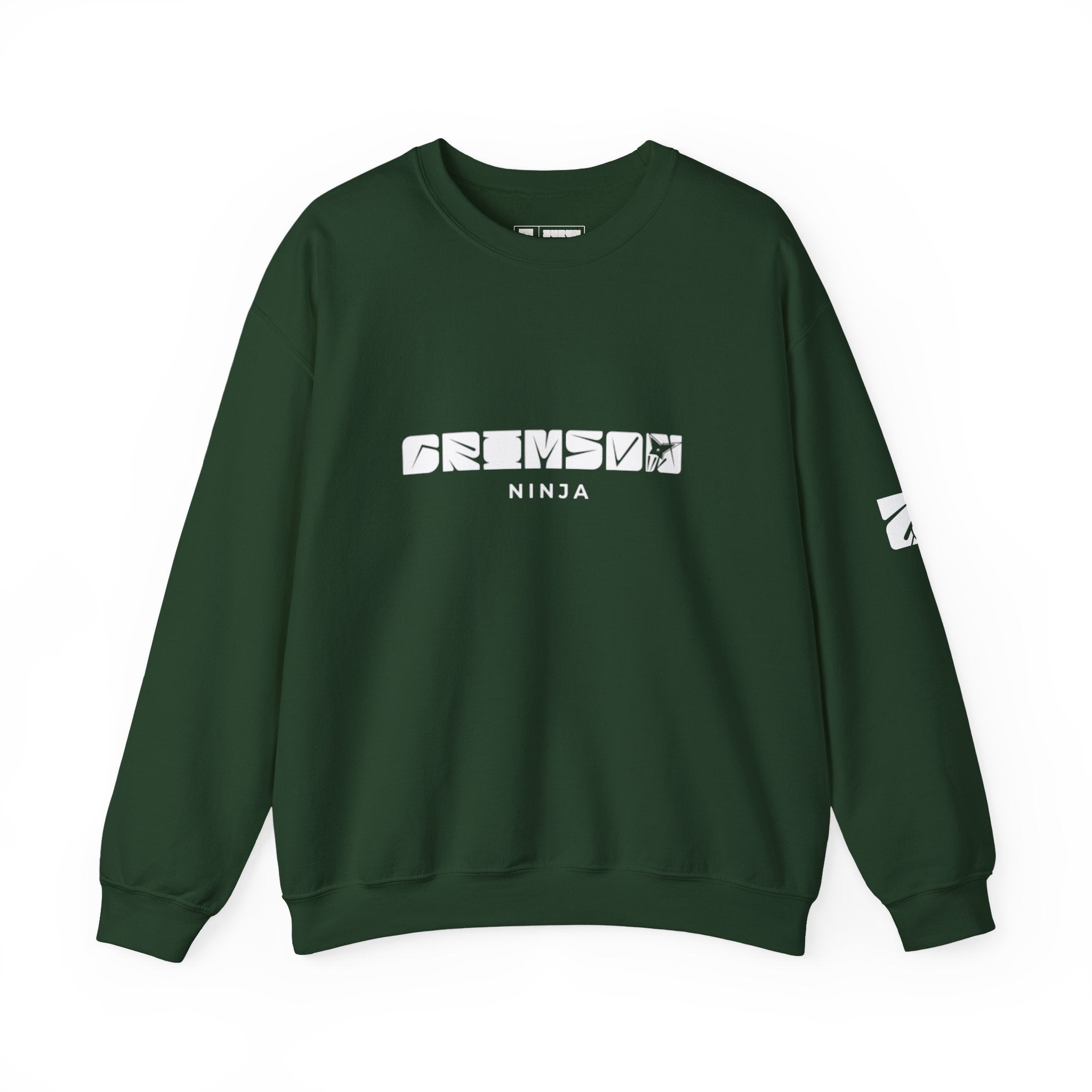 Crimson Ninja Sweatshirt - (Unisex Crewneck) - AURUM STYLES™