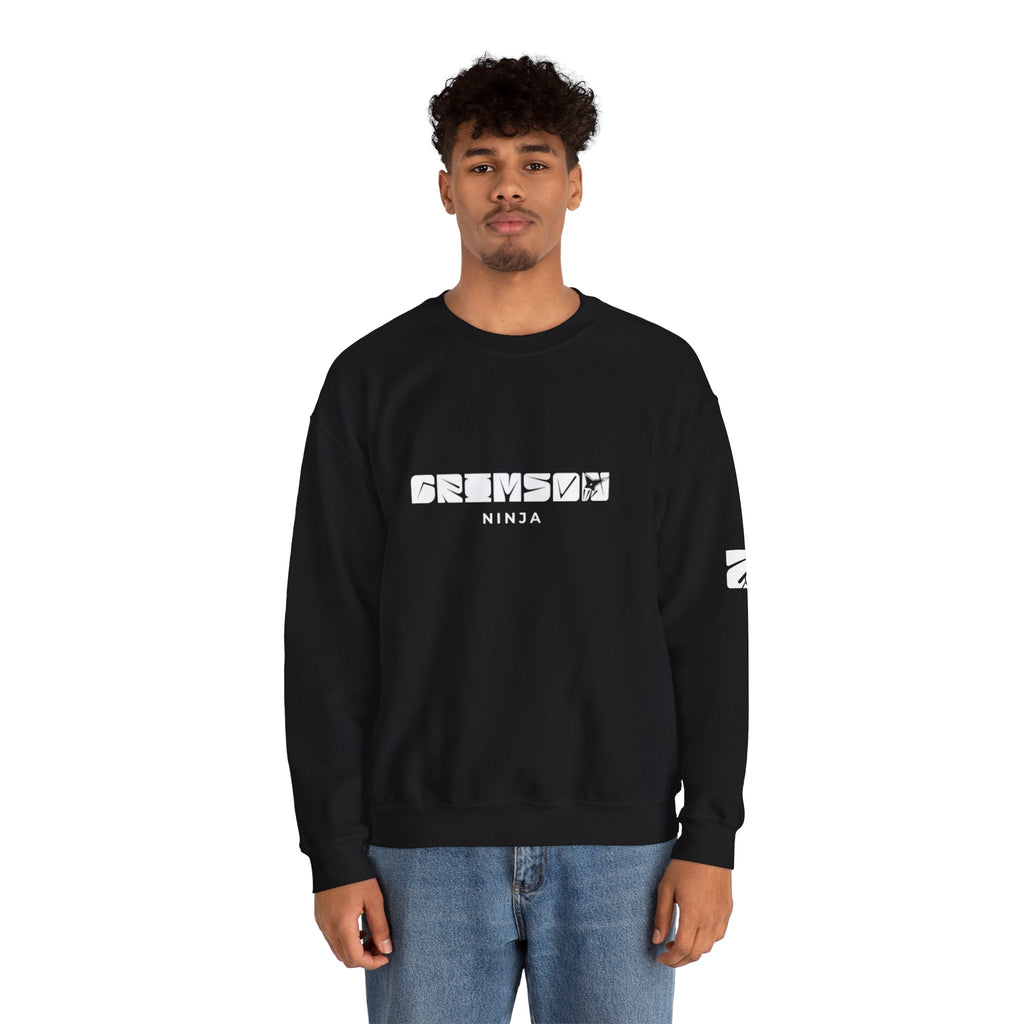 Crimson Ninja Sweatshirt - (Unisex Crewneck) - AURUM STYLES™
