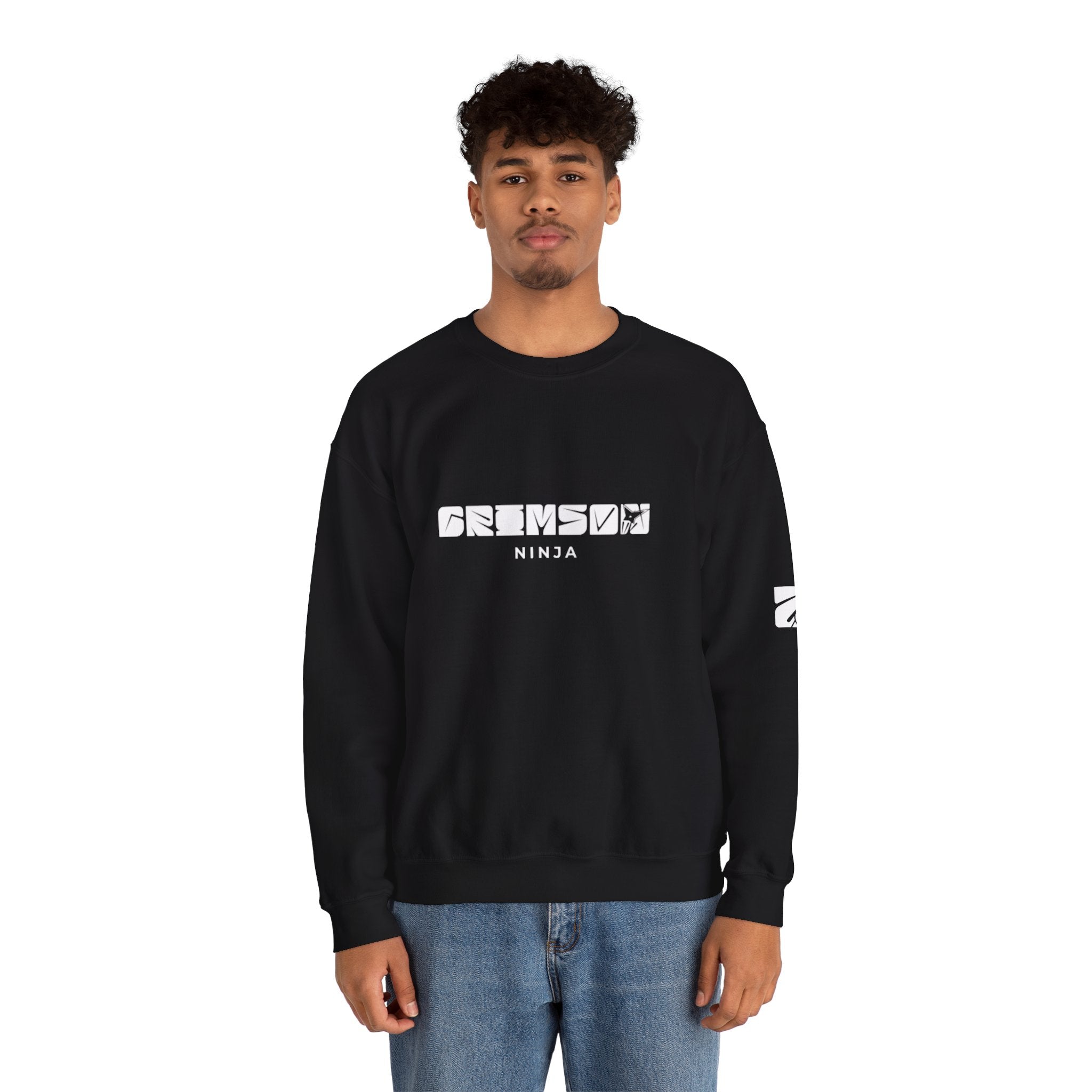 Crimson Ninja Sweatshirt - (Unisex Crewneck) - AURUM STYLES™