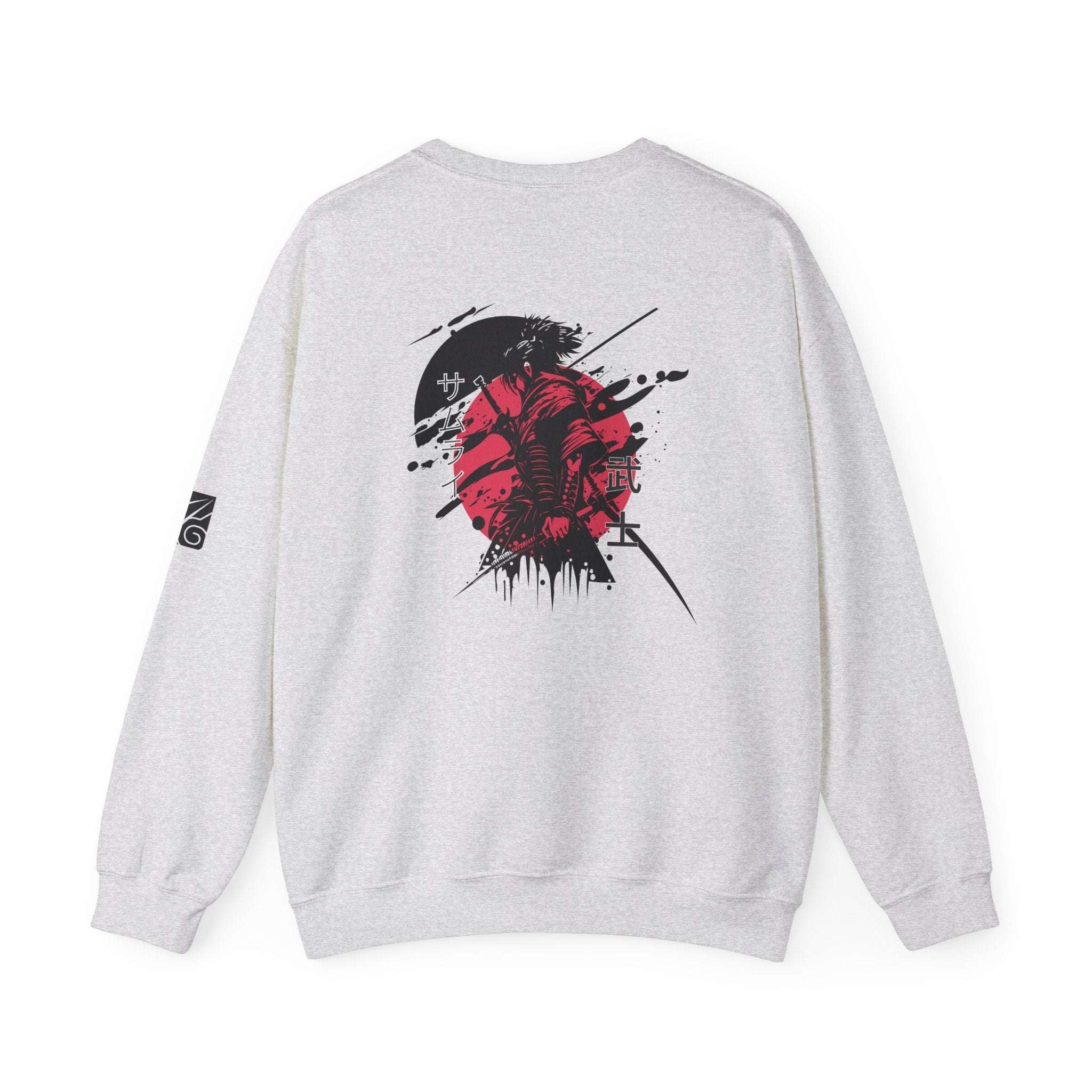 Crimson Ninja Sweatshirt - (Unisex Crewneck) - AURUM STYLES™