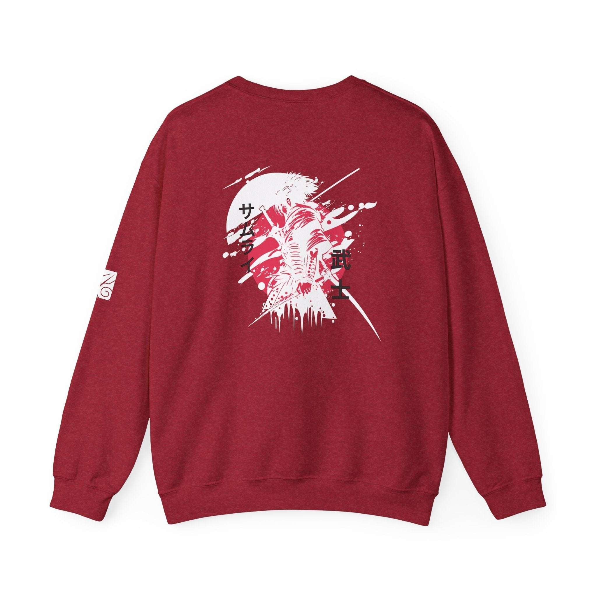 Crimson Ninja Sweatshirt - (Unisex Crewneck) - AURUM STYLES™