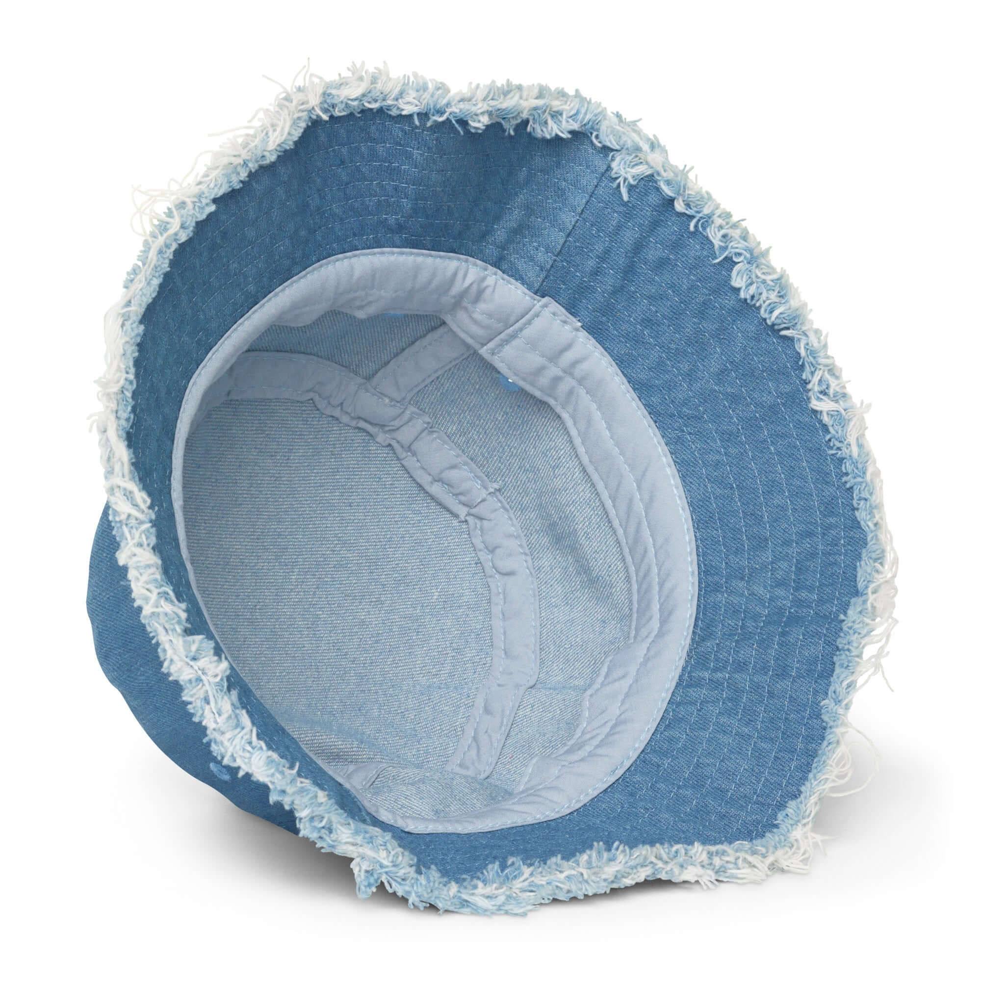 Distressed denim bucket hat - AURUM STYLES™