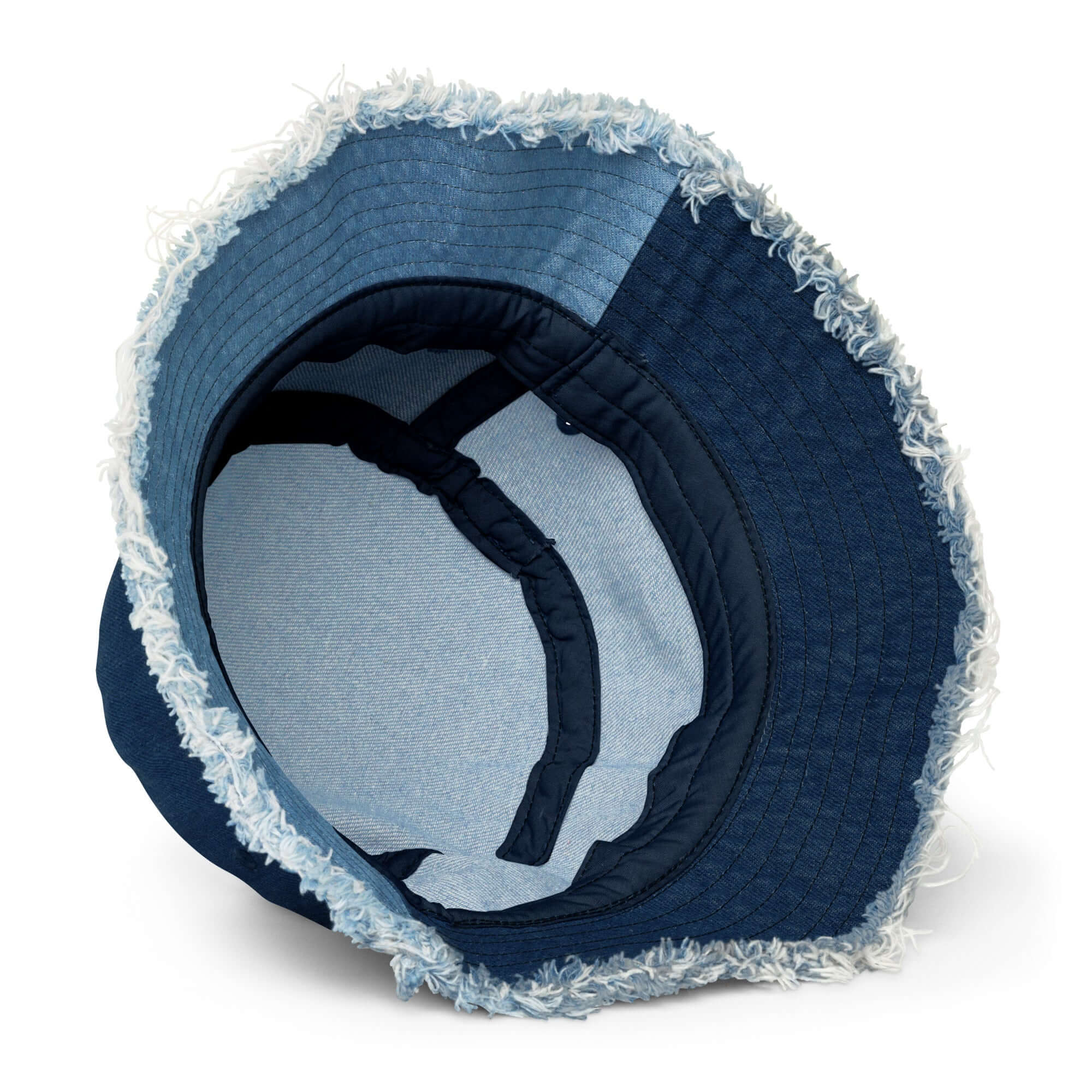 Distressed denim bucket hat - AURUM STYLES™