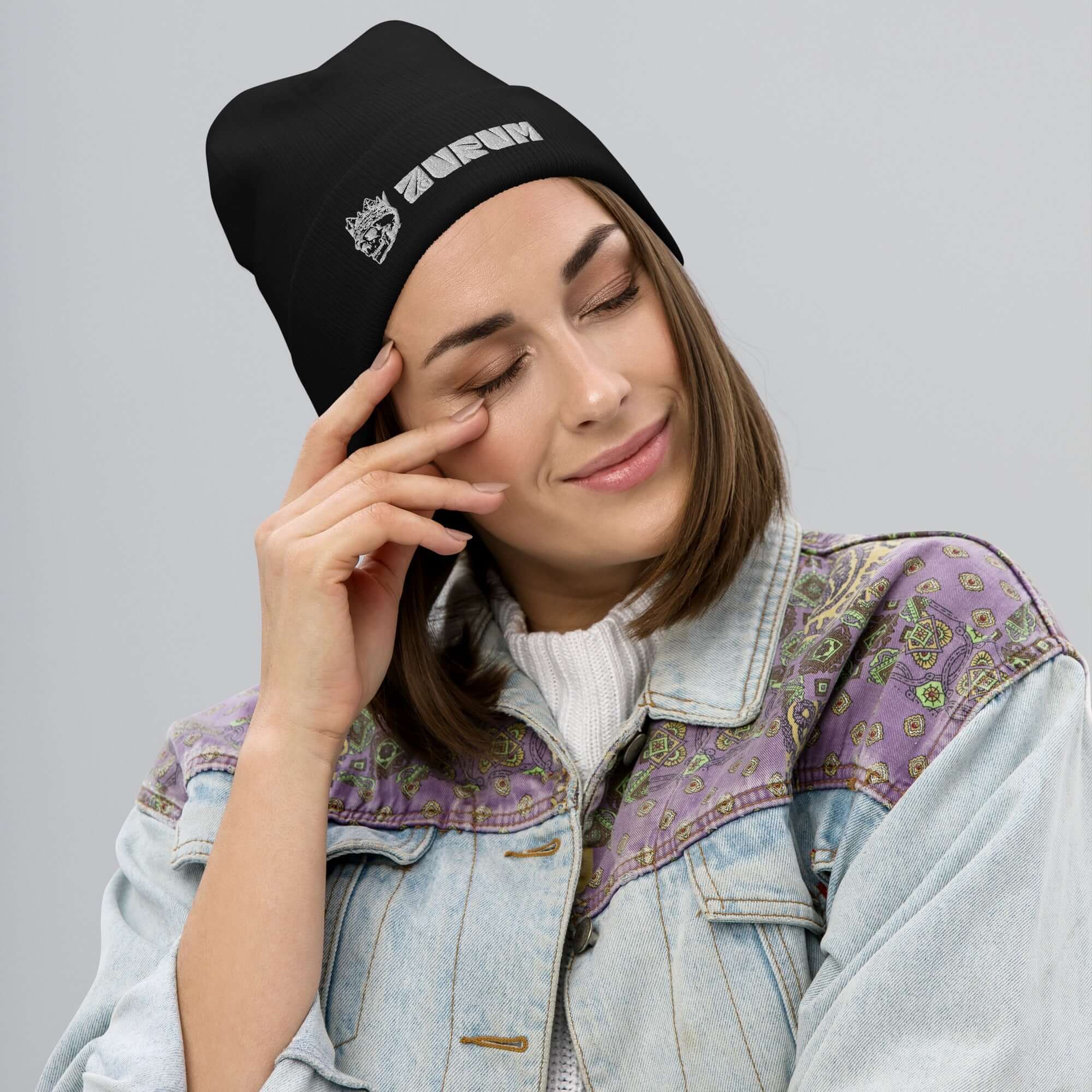 Embroidered Beanie - AURUM STYLES™