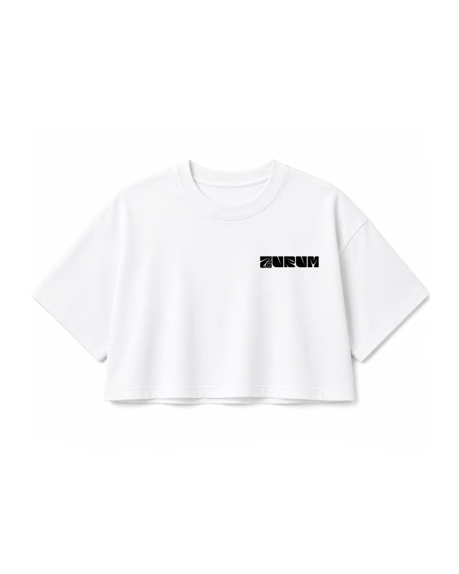 Root crooped boxy shirt