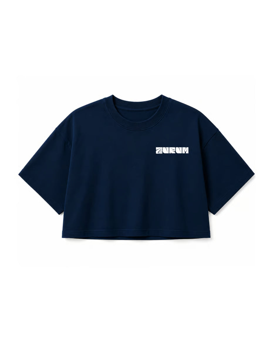 Root crooped boxy shirt
