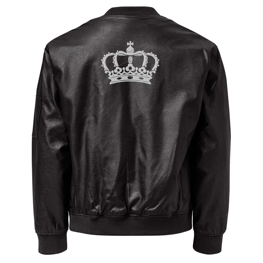 Leather Bomber Jacket - AURUM STYLES™