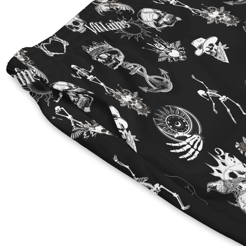 Skull & Bones Shorts (Men) - AURUM STYLES™