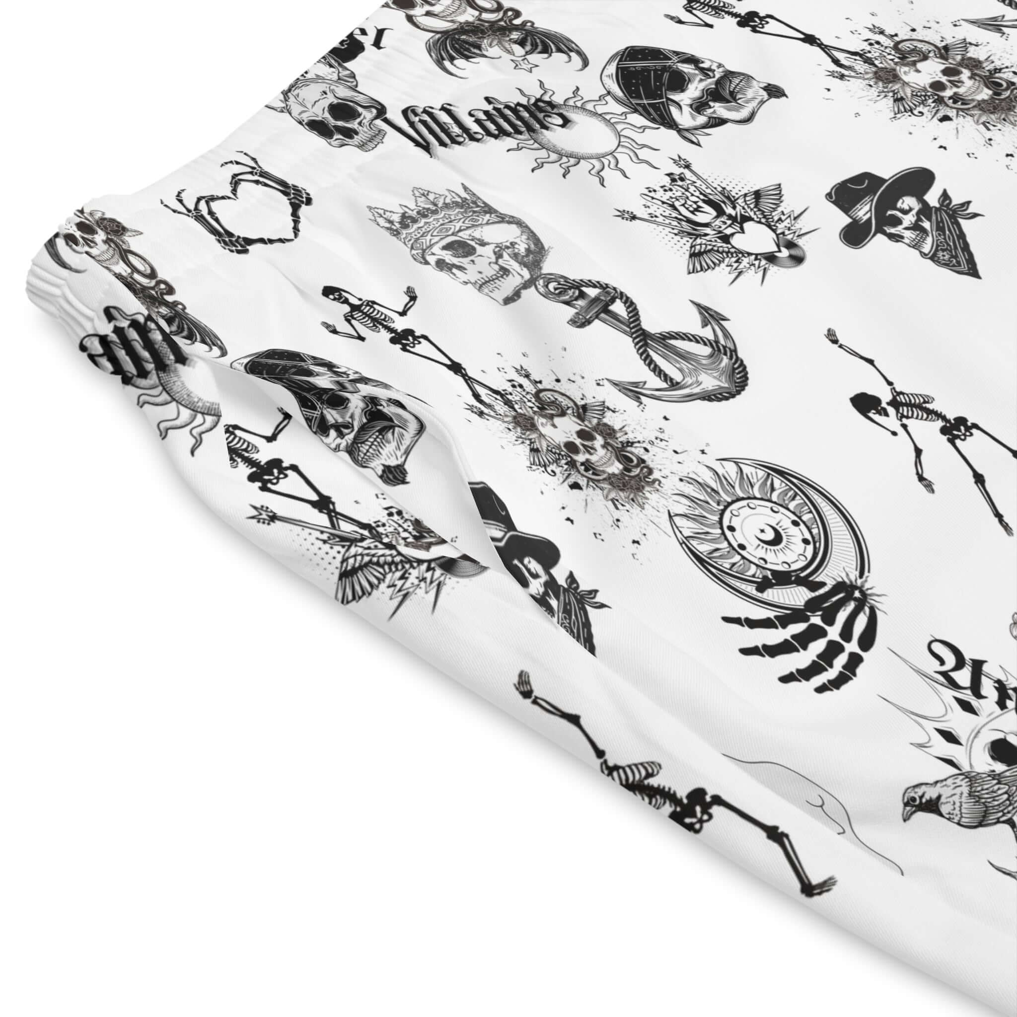 Skull & Bones Shorts (Men) - AURUM STYLES™