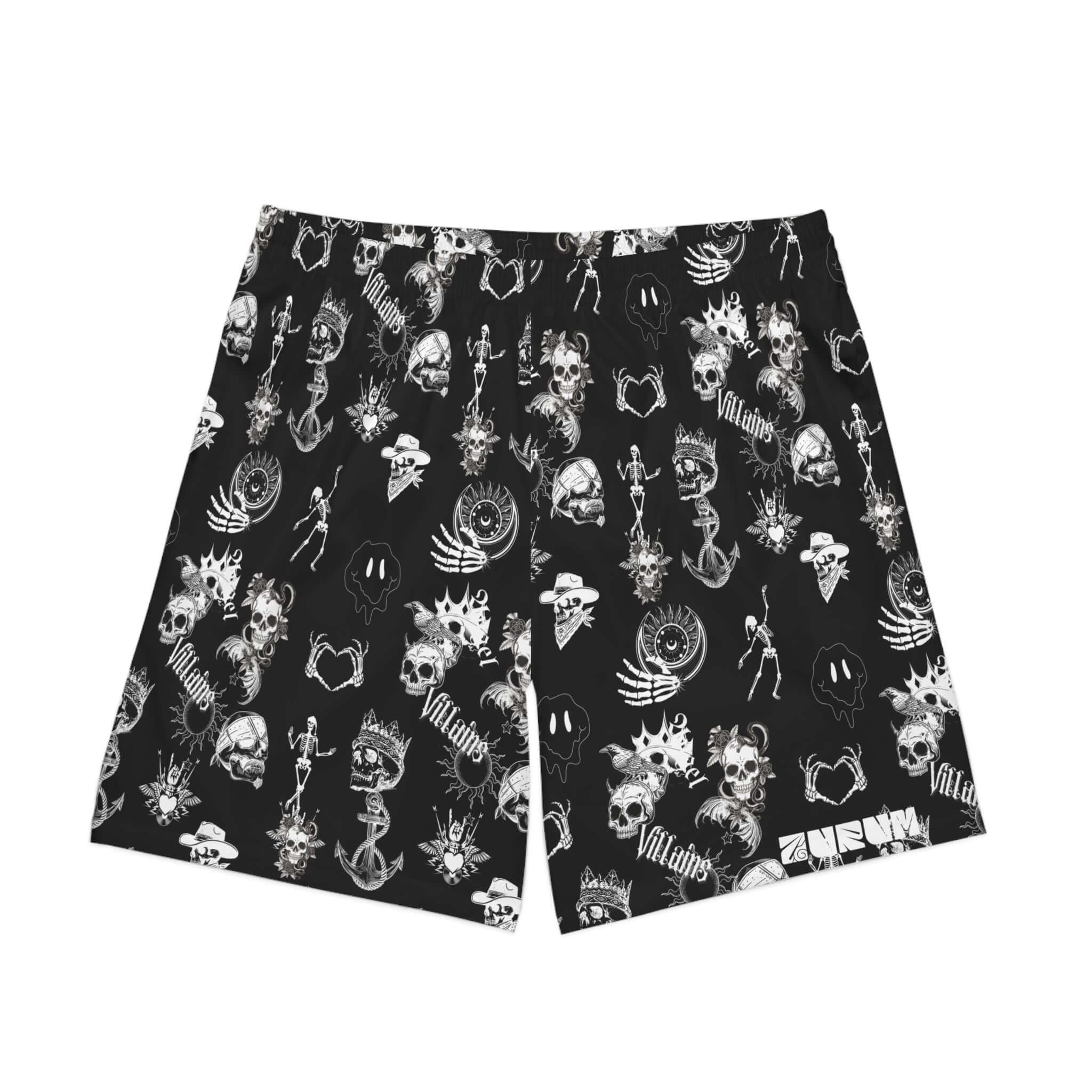 Skull & Bones Shorts (Men) - AURUM STYLES™