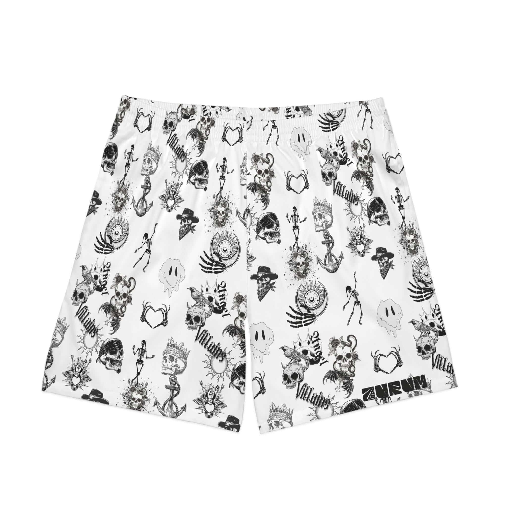 Skull & Bones Shorts (Men) - AURUM STYLES™