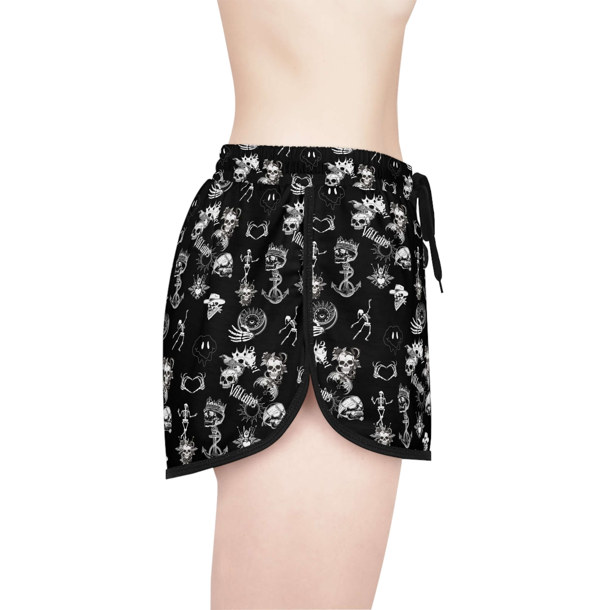 Trendy Women's Relaxed Shorts, Floral Print Summer Lounge Shorts, Casual Beachwear, Comfortable Sleep Shorts, Stylish Activewear - AURUM STYLES™