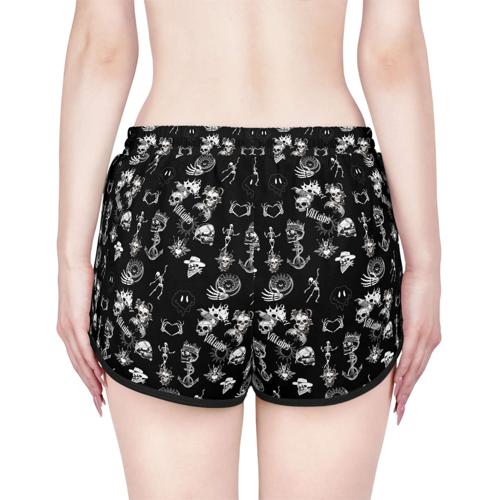 Trendy Women's Relaxed Shorts, Floral Print Summer Lounge Shorts, Casual Beachwear, Comfortable Sleep Shorts, Stylish Activewear - AURUM STYLES™