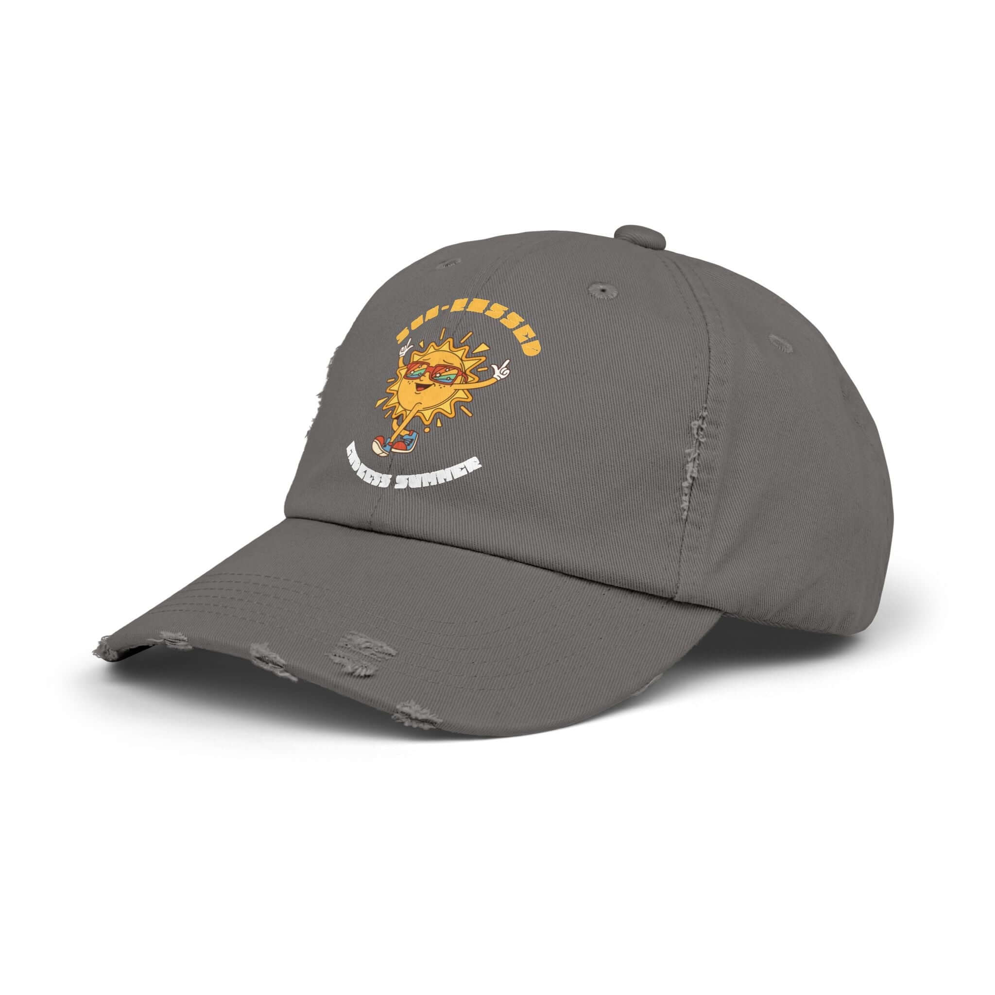Unisex Distressed Cap - AURUM STYLES™