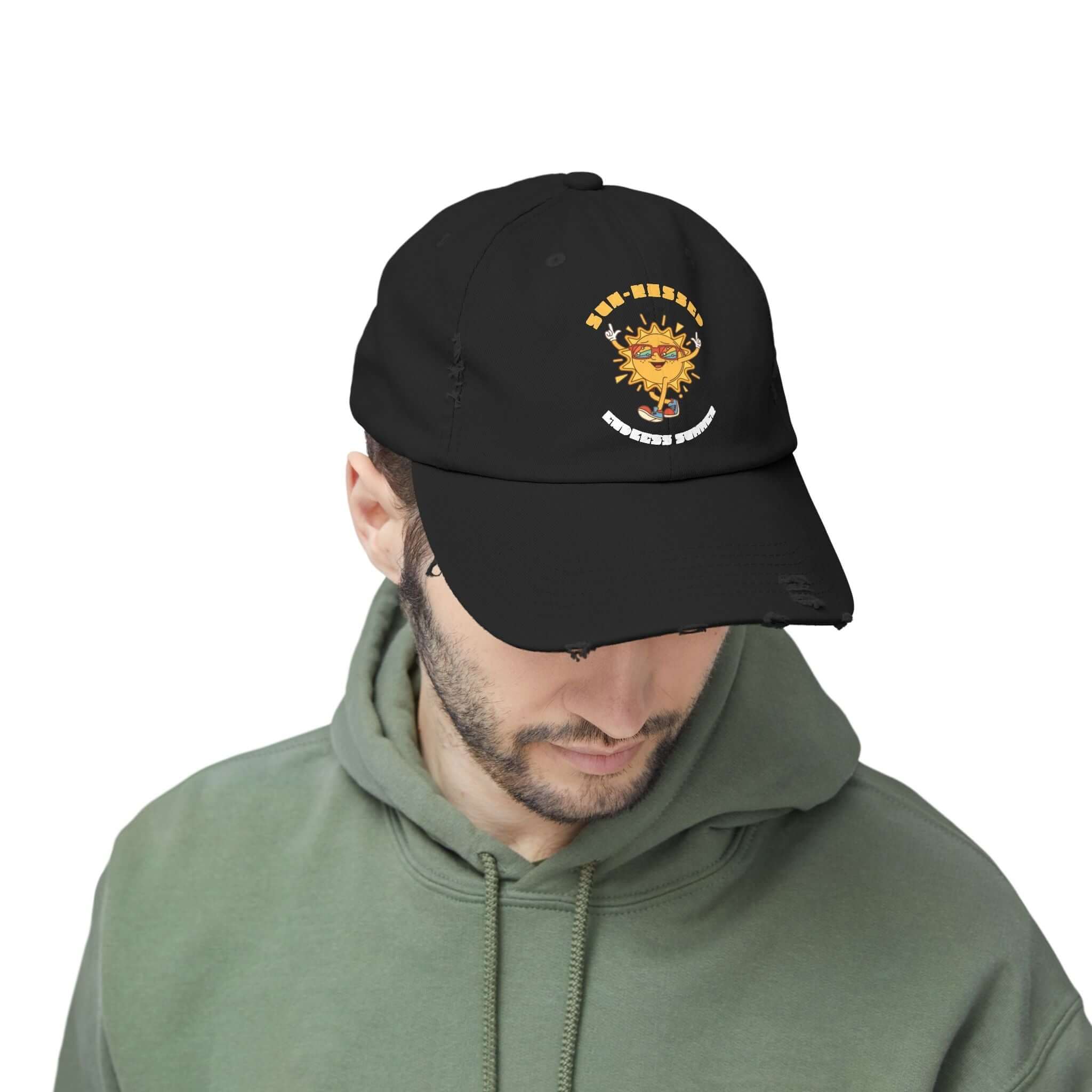 Unisex Distressed Cap - AURUM STYLES™