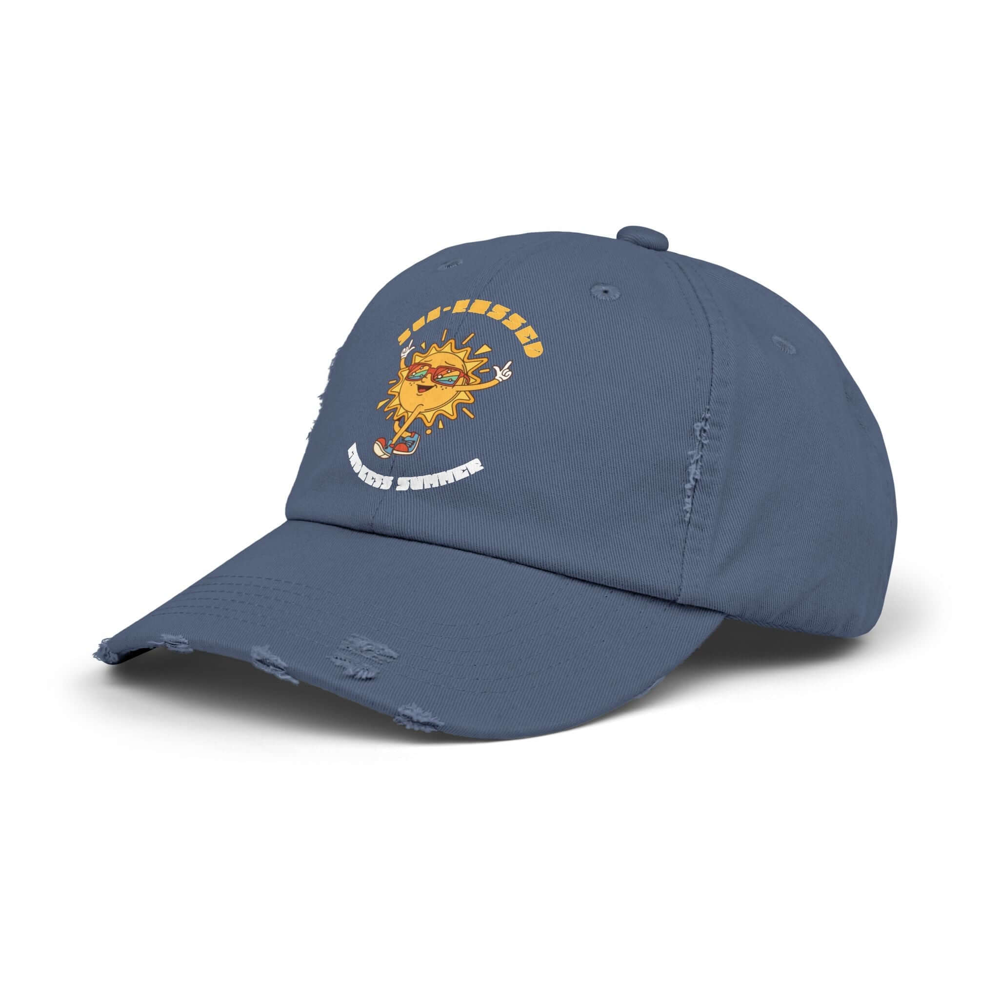 Unisex Distressed Cap - AURUM STYLES™