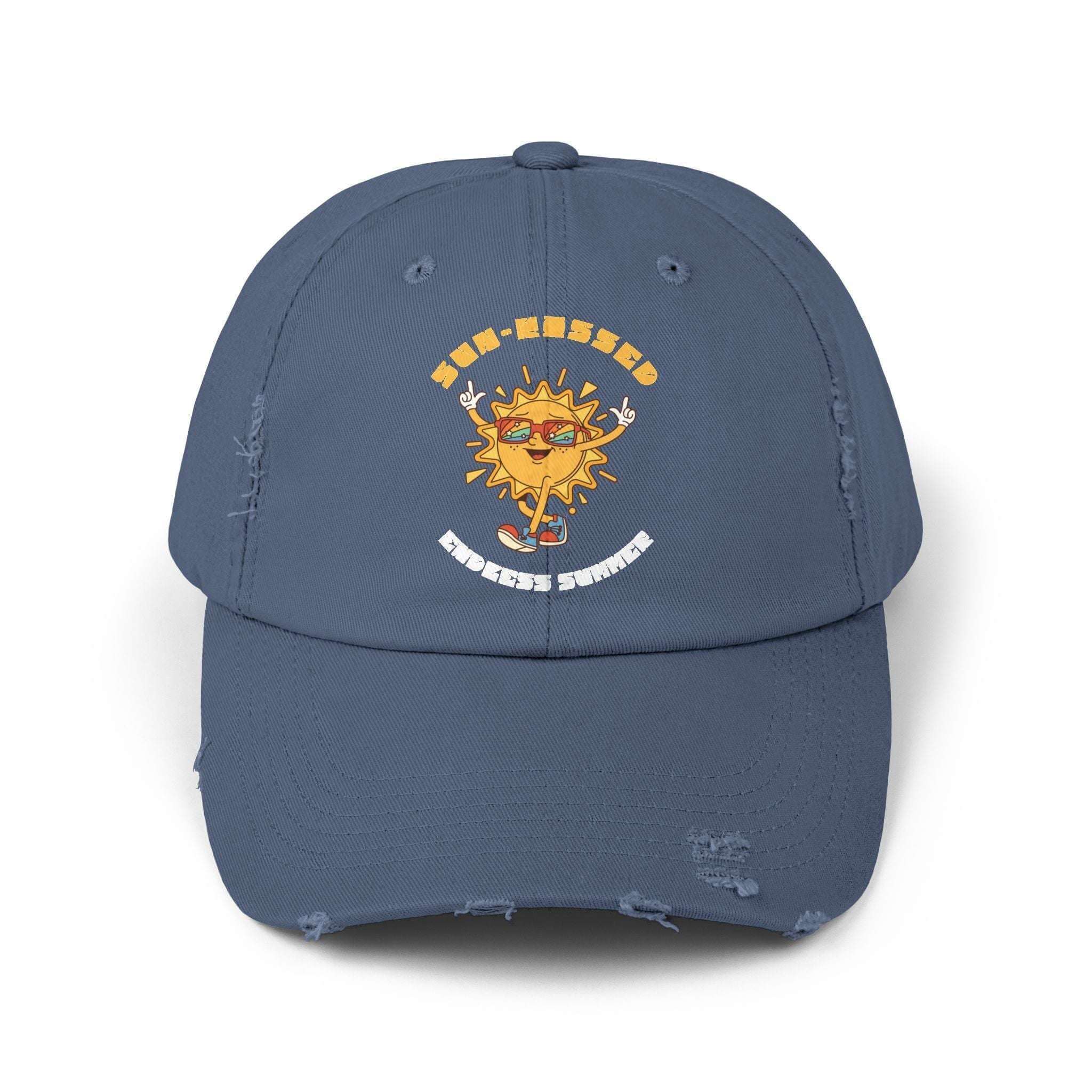 Unisex Distressed Cap - AURUM STYLES™