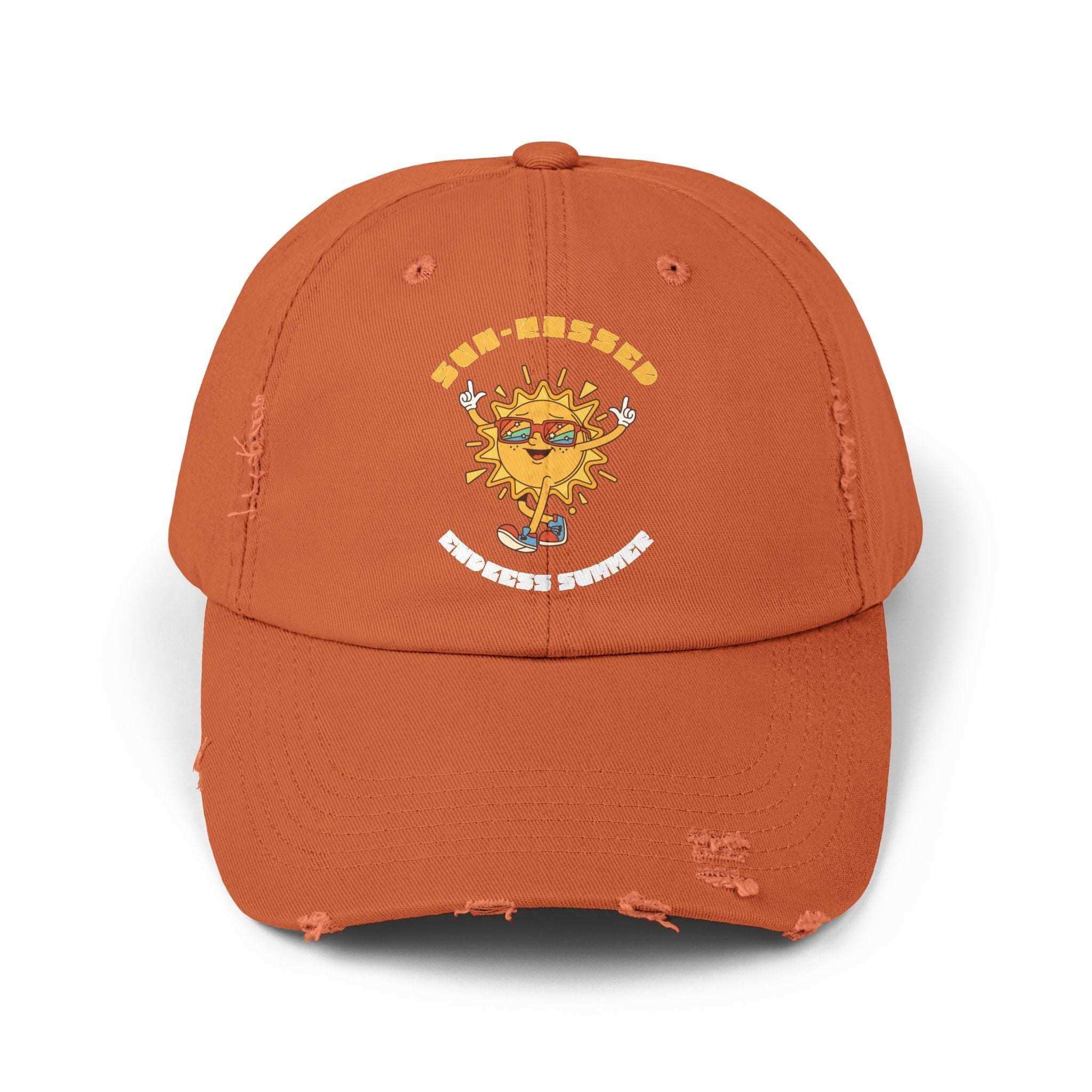 Unisex Distressed Cap - AURUM STYLES™
