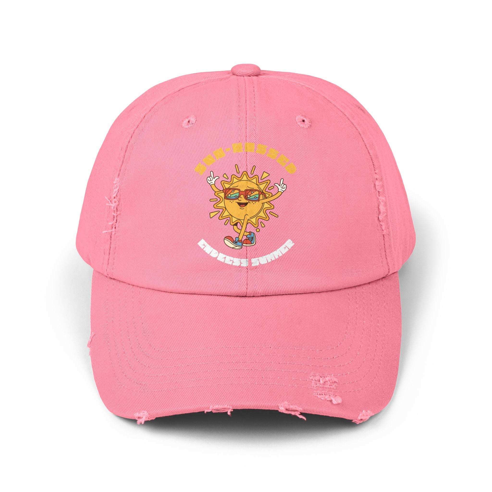 Unisex Distressed Cap - AURUM STYLES™